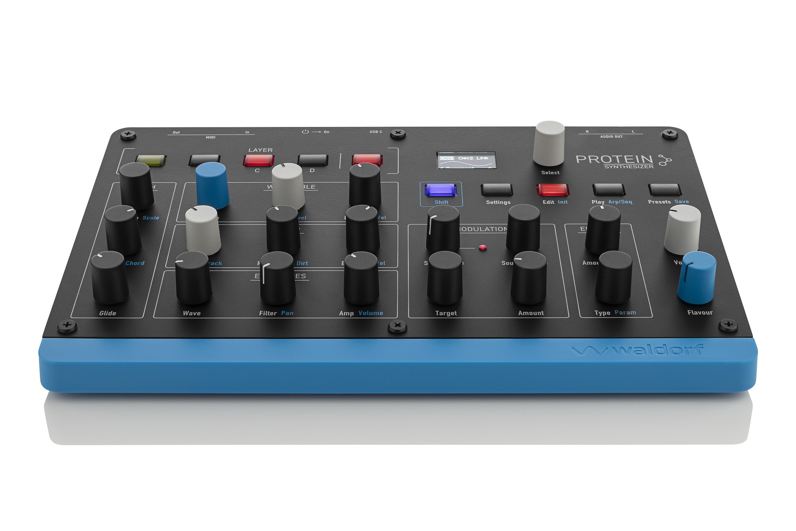 Waldorf  Protein Wavetable Desktop Synthesizer