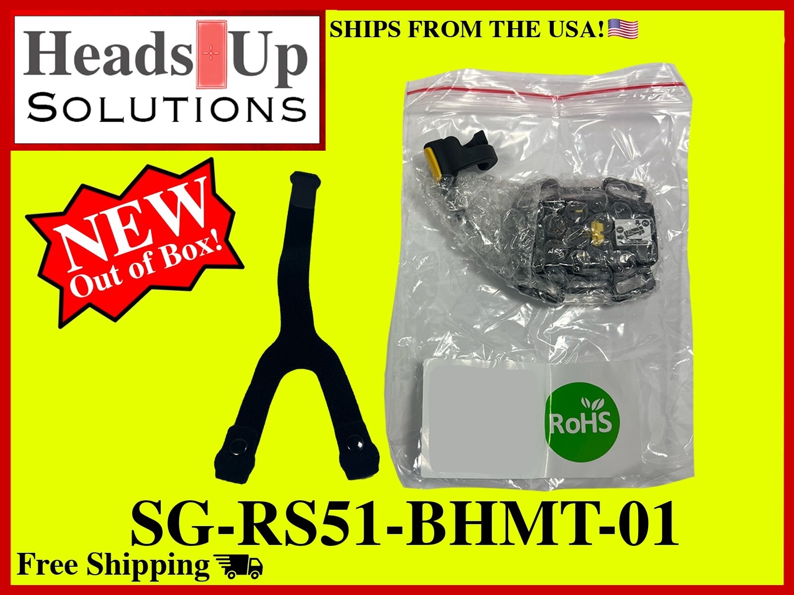 SG-RS51-BHMT-01 Zebra Back of Hand Mount / For RS51B0, RS51C0 Series / New ⚡️