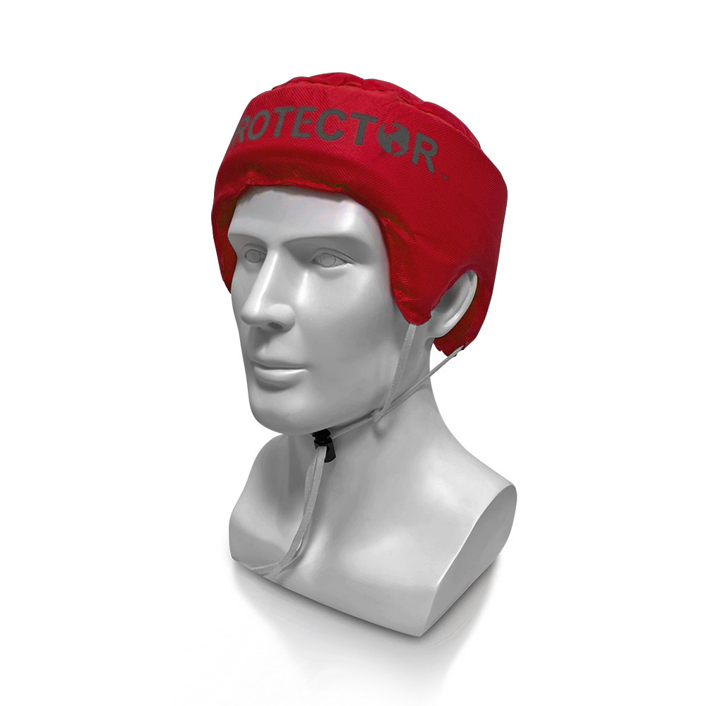 Helmet Soft Shell Head protection, Flexible, Disposable, Biodegradable (x4 pack)