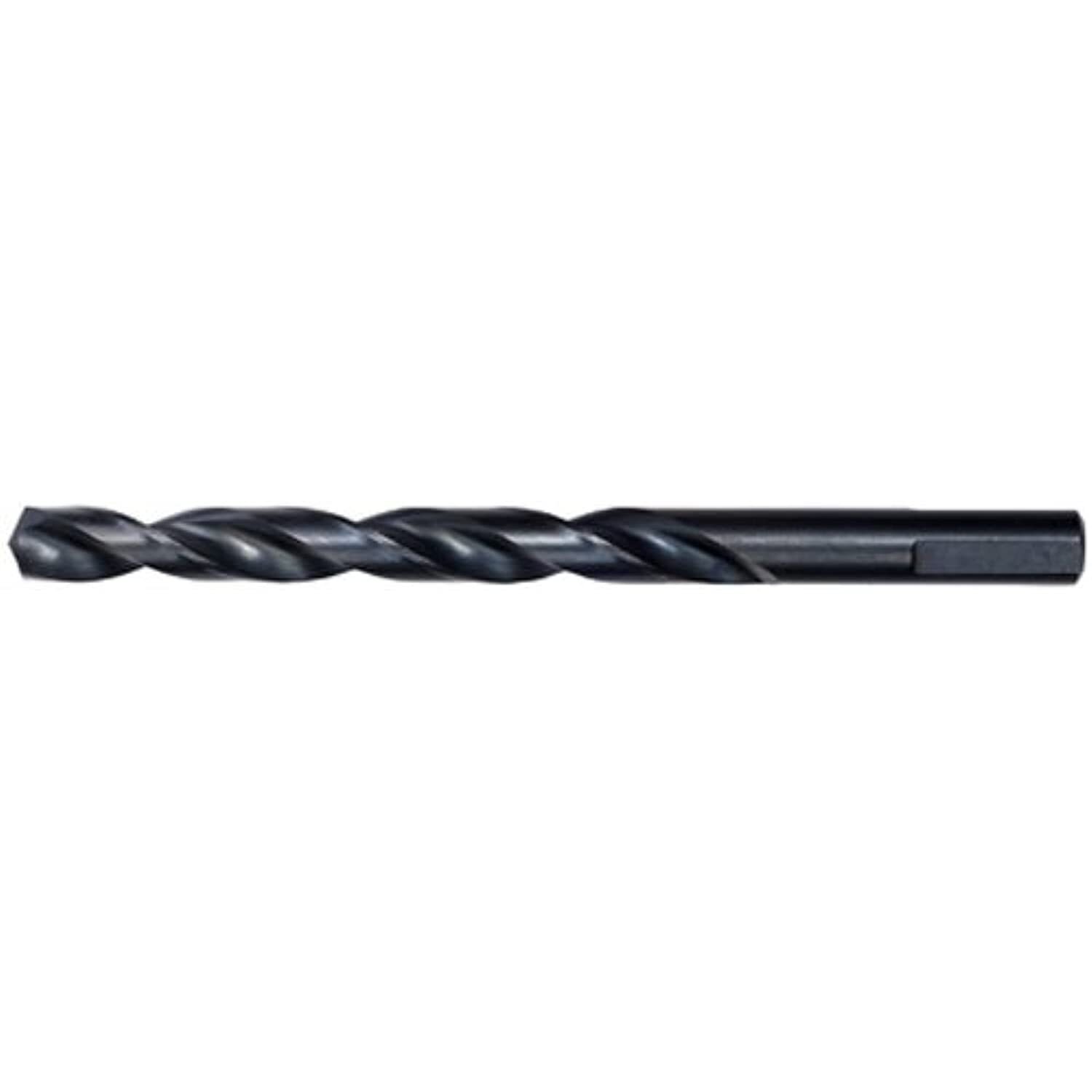 Drill Bit, 23/64 In, Black Oxide