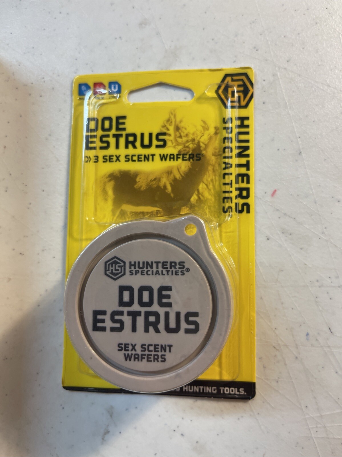 Hunters Specialties Scent Wafers Cover Scent Doe In Estrus 3 Wafers Per Pack