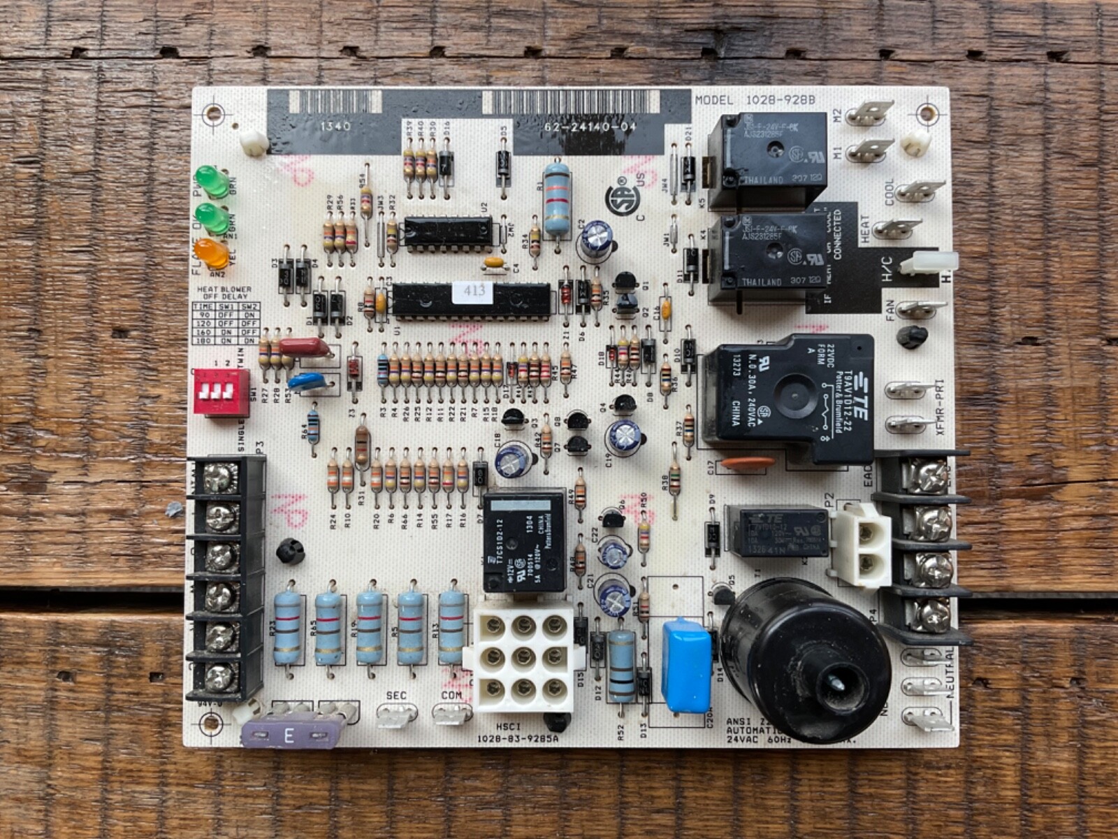 Furnace Control Circuit Board 1028-83-9285A 62-24140-04 Rheem