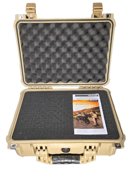 Pelican 1450 Watertight Hard Case (Desert Tan)