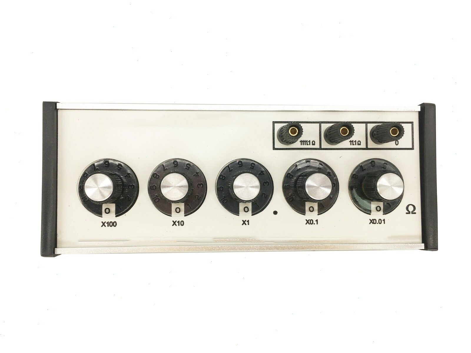 Decade Resistance Box 5 Dials DC Resistor Box DC Bridge with Max Value 1111.1Ohm