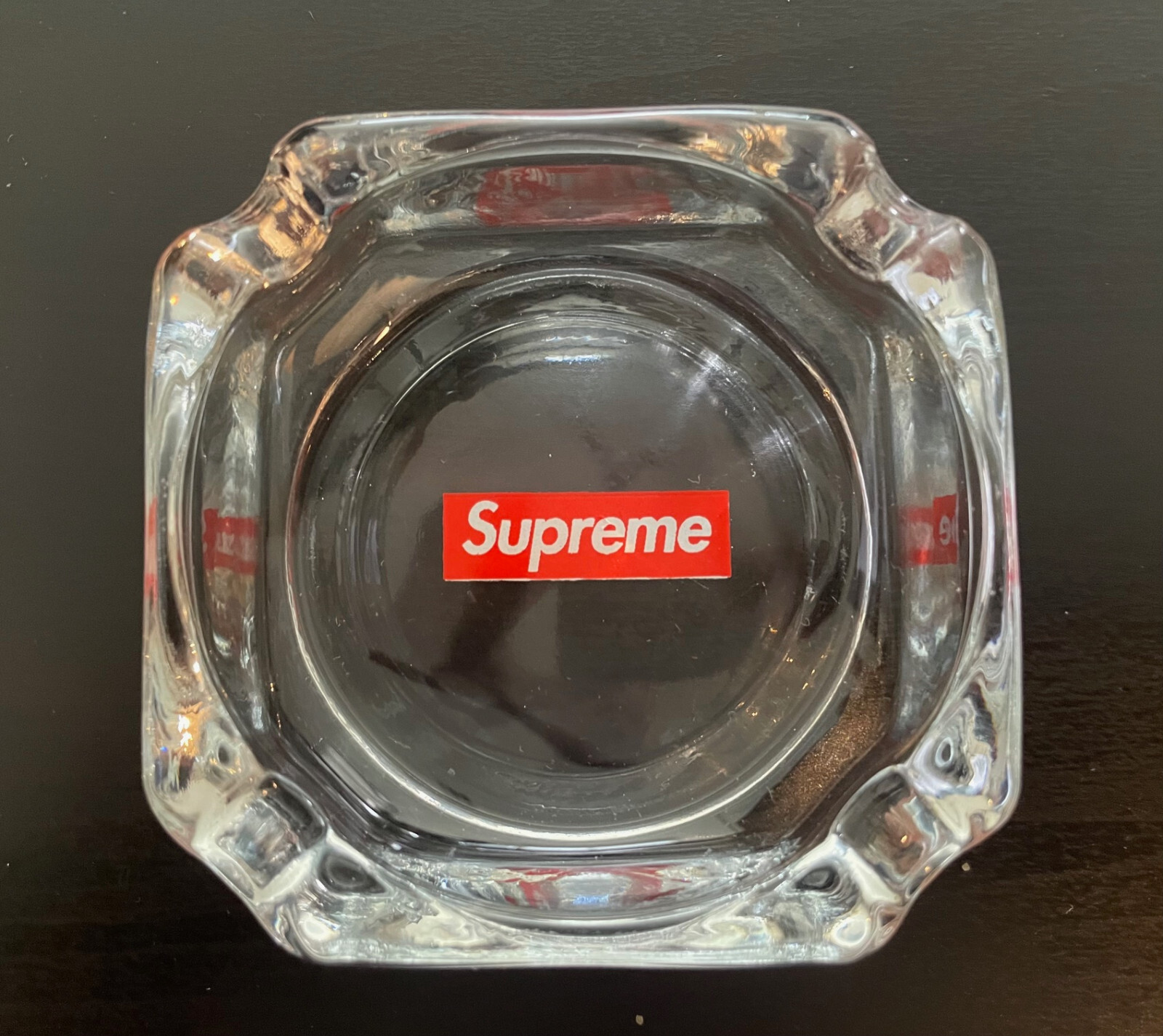 Supreme Glass Ashtray FW08 Box Logo Rare