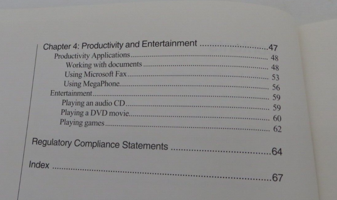 Using Your Gateway PC 1998 User Manual Guide booklet vintage computer book