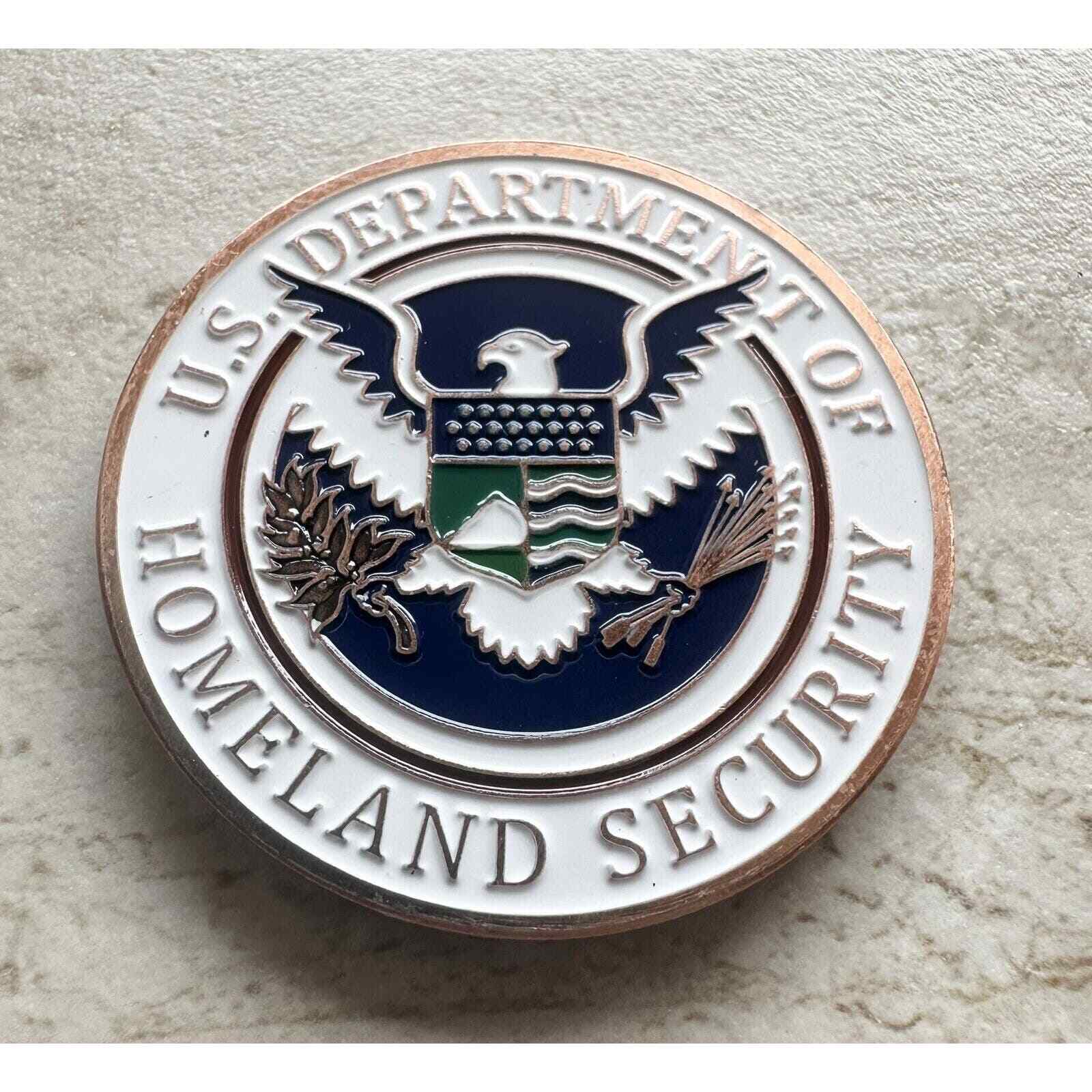US Department Of Home land Security Challenge Coin