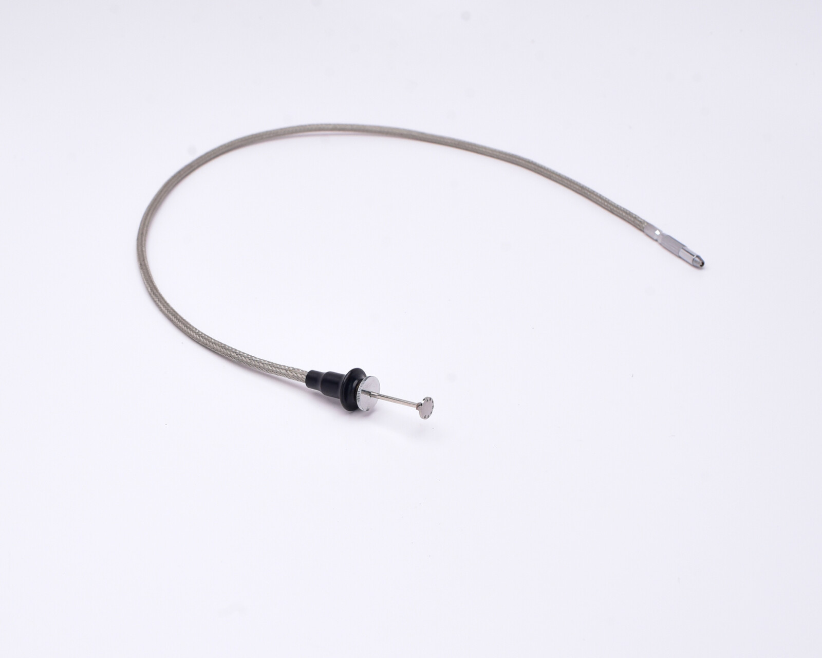 Unbranded 19.50" Silver Locking Shutter Release Cable Germany (#T1309)