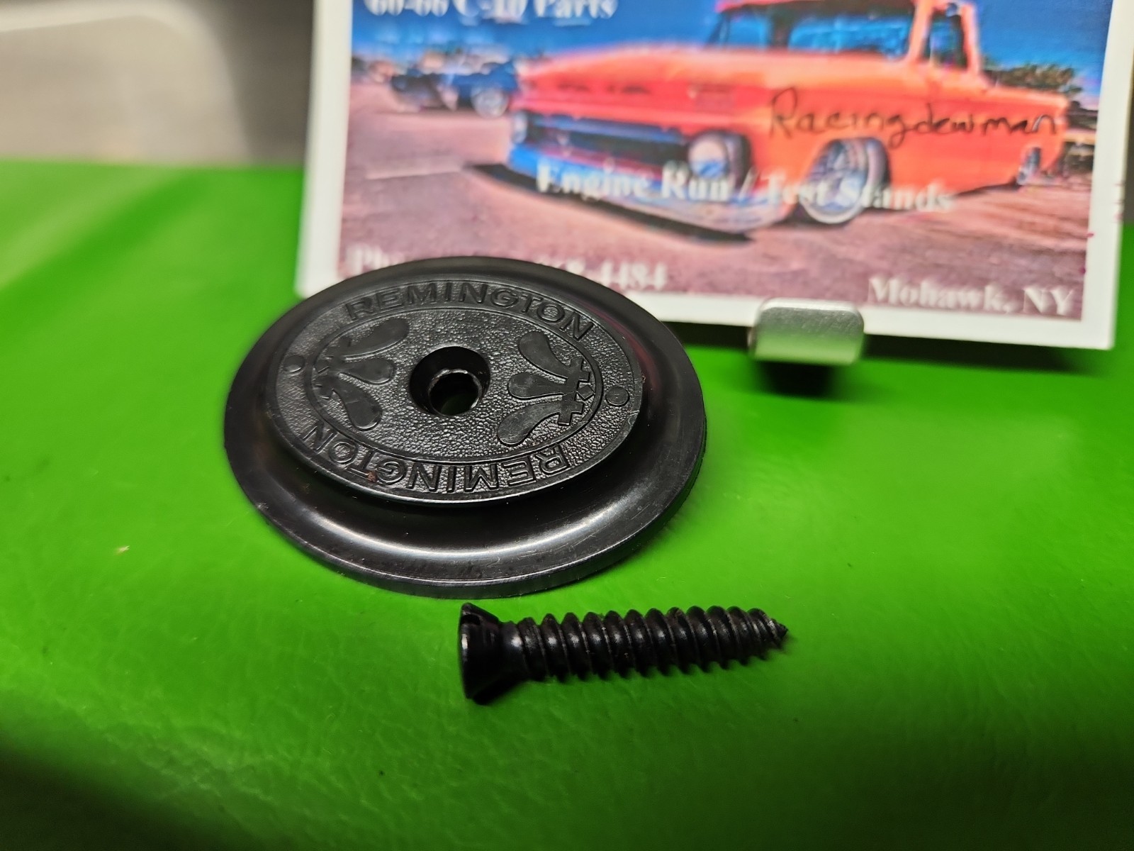 Remington Grip Cap w/ Screw Vintage Stock