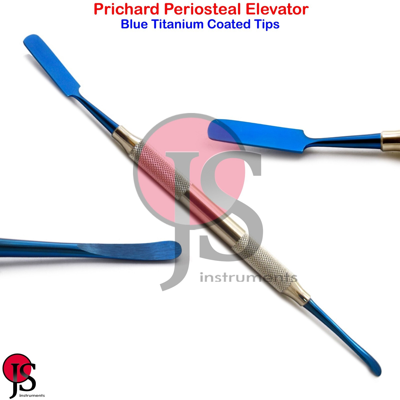 Dental Implant Sinus Surgery Periosteal Elevator Prichard Blue Titanium Tips