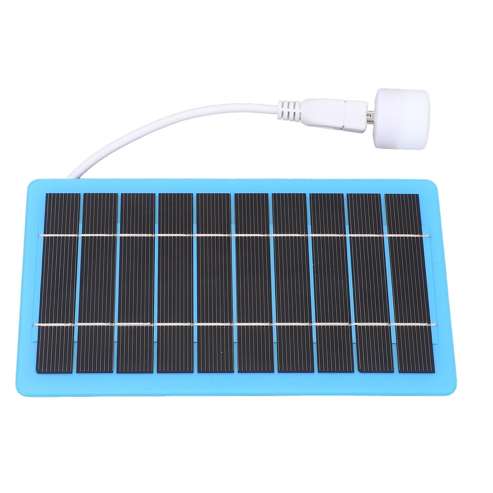 2W5V Solar Panel Charger Portable USB Waterproof for Outdoor Power Needs