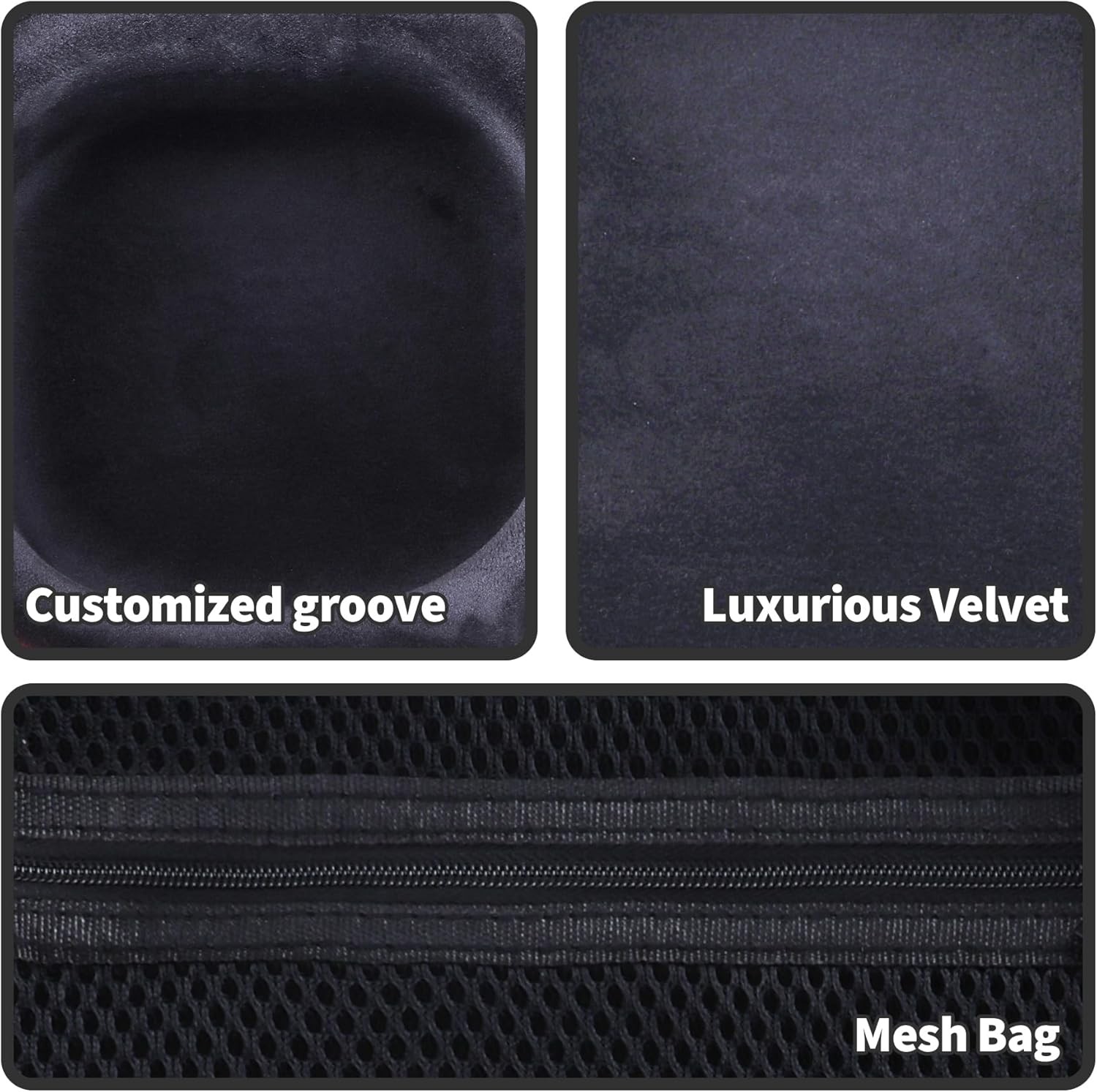 Storage Case Compatible with Walker's Razor Slim Shooting Hearing Protection Ele
