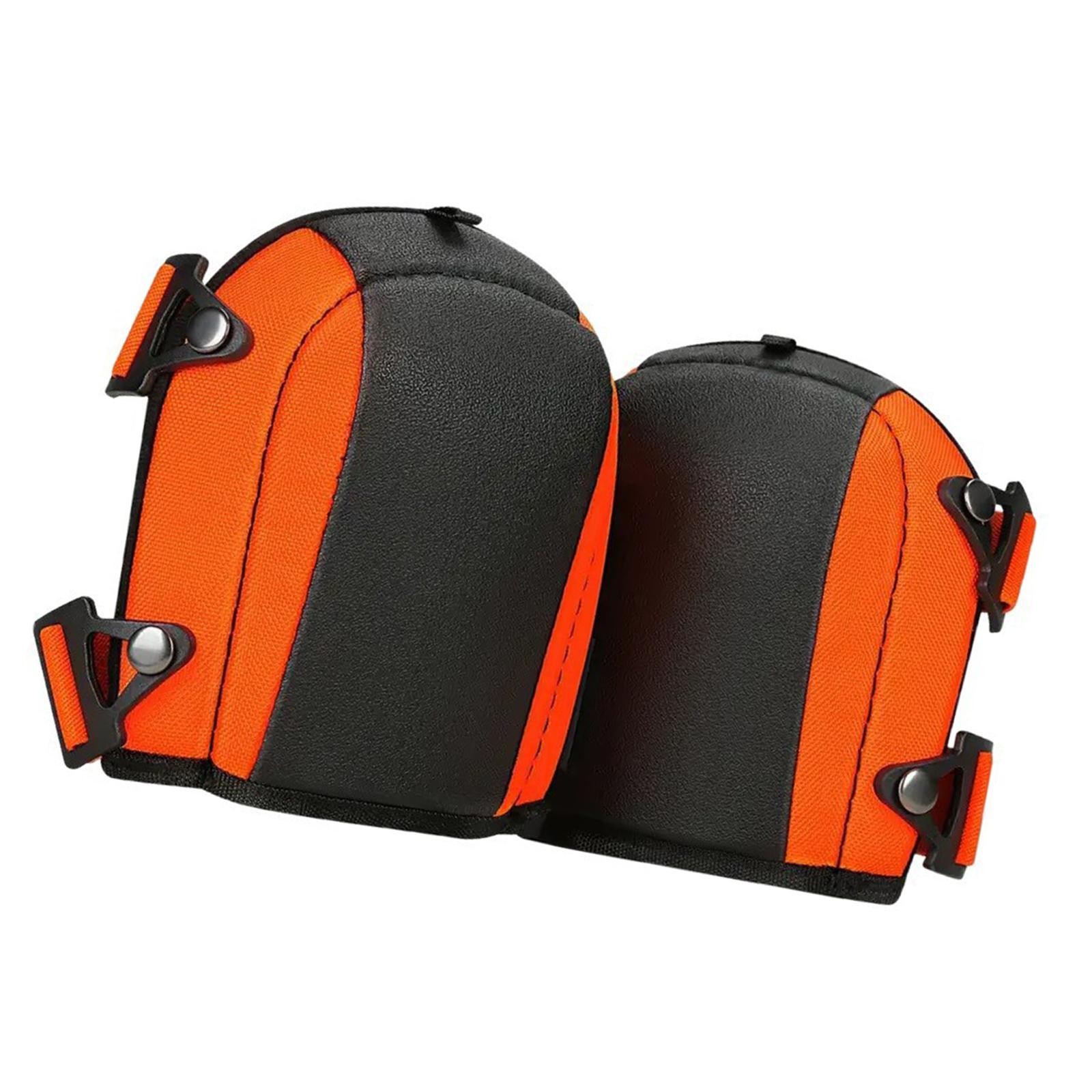 Gardening Knee Pads Leg Protector Multipurpose Waterproof PU Leather Adjustable