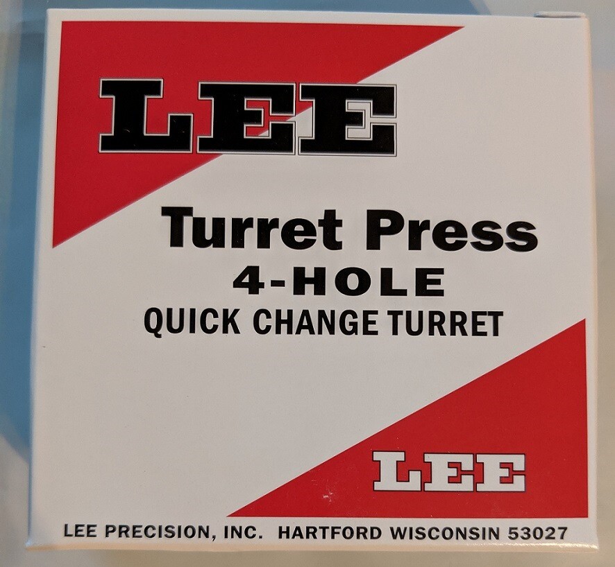 Lee Precision 90269 - 4 Hole Turret for 4 Hole and Classic Turret Press - NEW