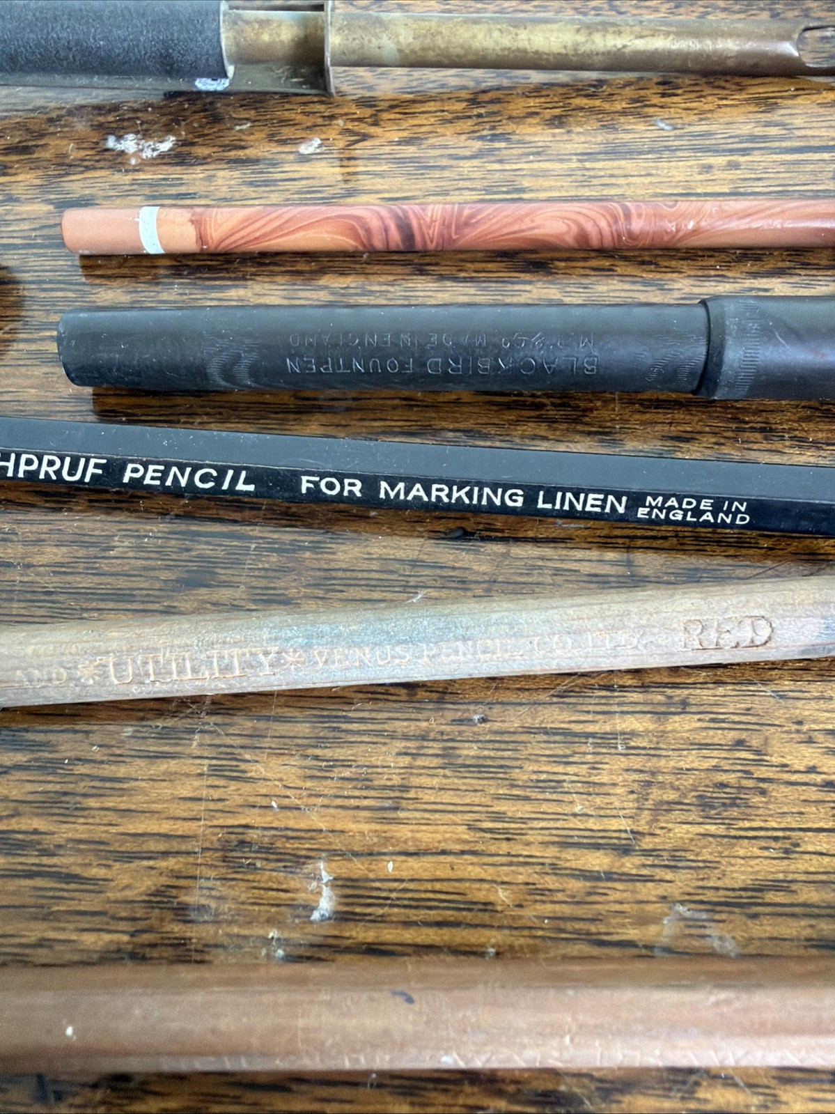 Antique Drawing Office Set Desk Set