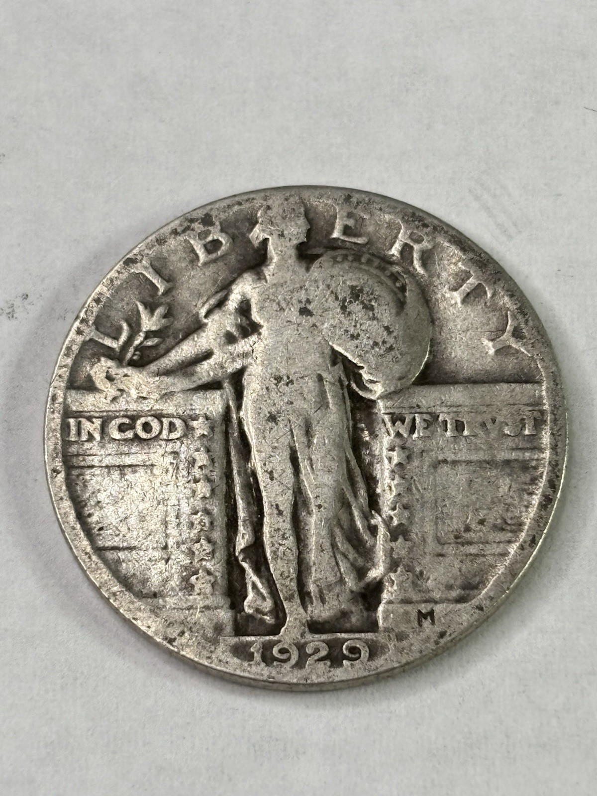 1929 Standing Liberty Quarter  90% Silver EXACT COIN *FREE SHIPPING*
