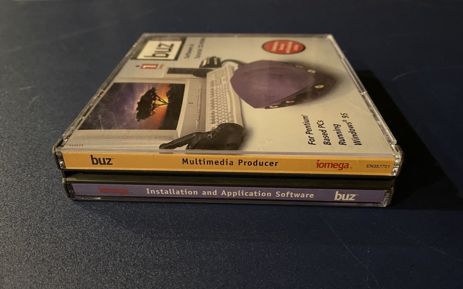 IOMega Buz Multimedia Producer CD-ROMs Installation & Applications Software Only