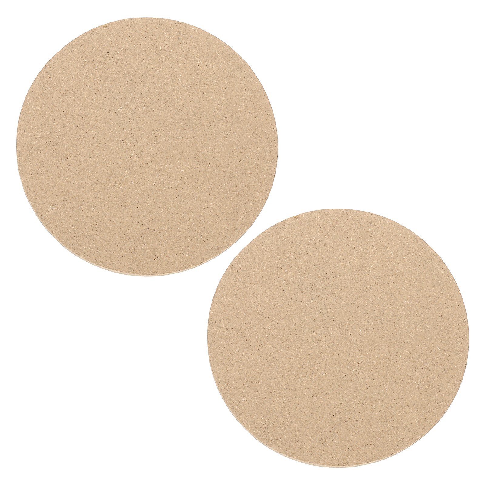 2 Pack 5" 127mm Diameter Ceramic Drying Slab, 8mm 1/3" Thick, Brown