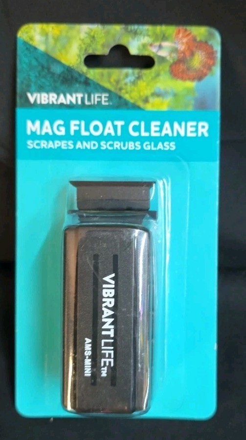 Vibrant Life Mag Float Cleaner Glass Cleaner Small Up To 15 Gallon Tanks NEW