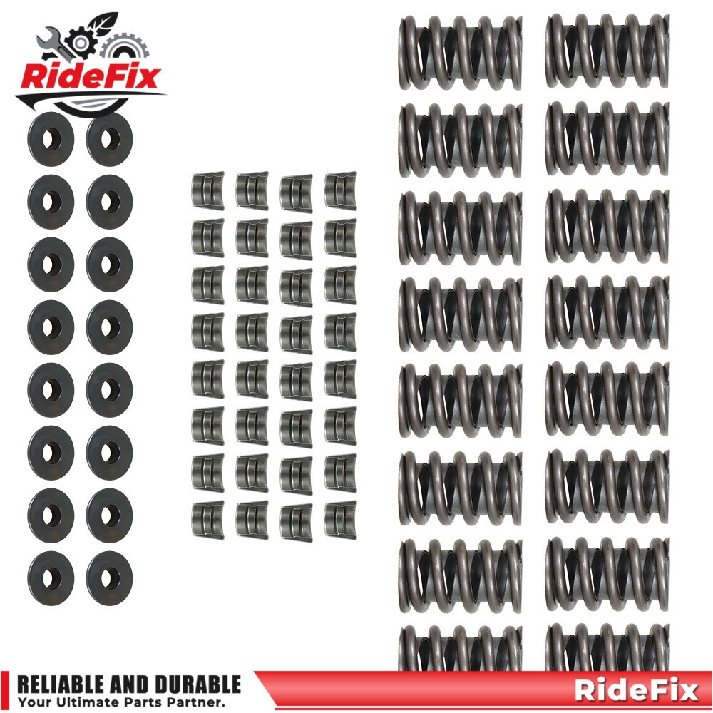 For Chevrolet SBC 327 350 400 Z28 Valve Springs Kit w/ Steel Retainers HD Locks