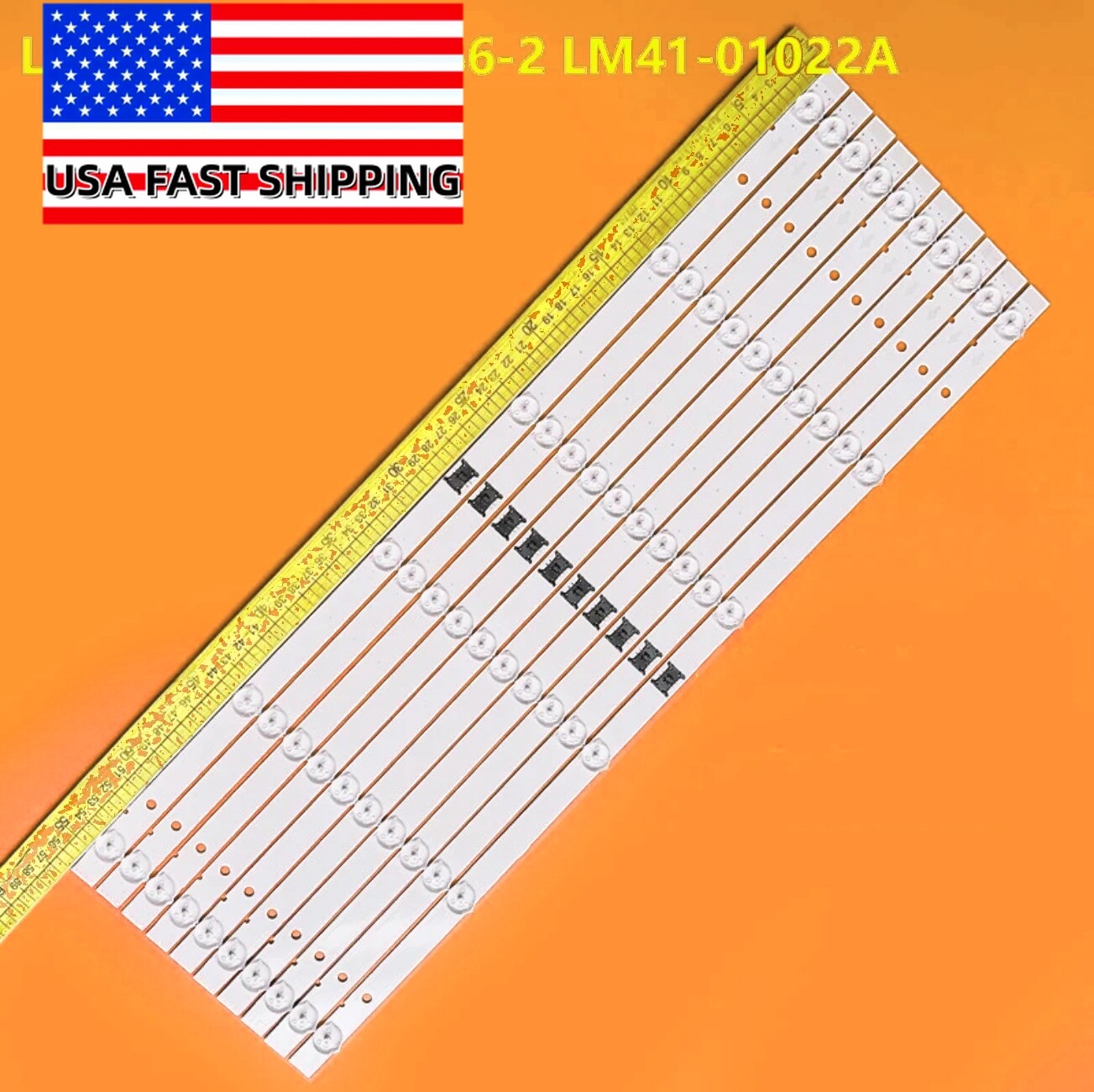 10PCS LED Strip For SONY KD-55X80J KD-55X85J KD-55X80K YSAS055CN001  LM41-01056A