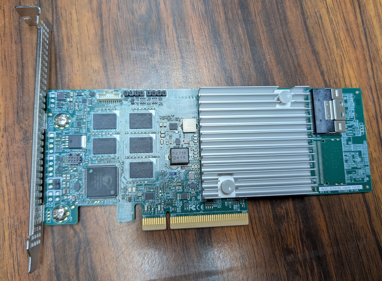 AOC-S3908L-H8iR-16DD SUPERMICRO 12Gb/s MULTI-PORT SAS PCIE x8 GEN 4.0 RAID CARD
