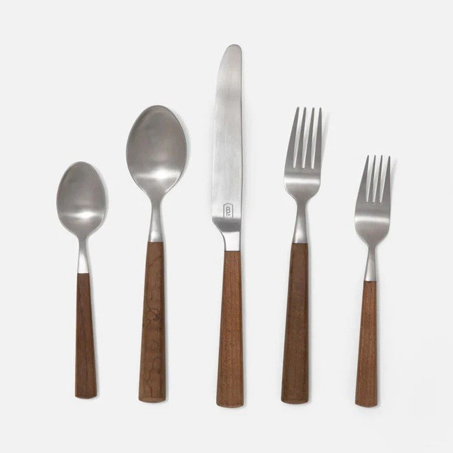 Micah Maple Stainless Flatware set of 5