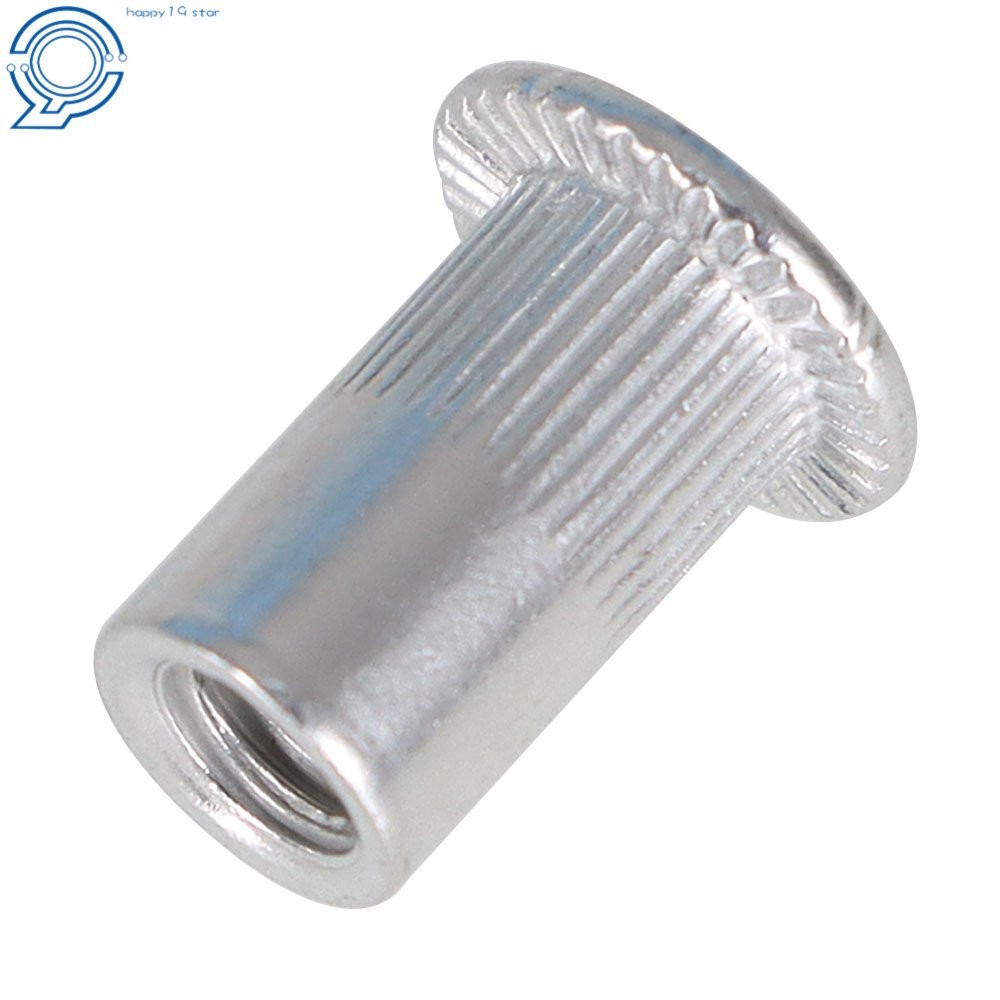 8 - 32 Aluminum Flange Nutserts Rivet Nut Rivnut Nutsert 100 Pack