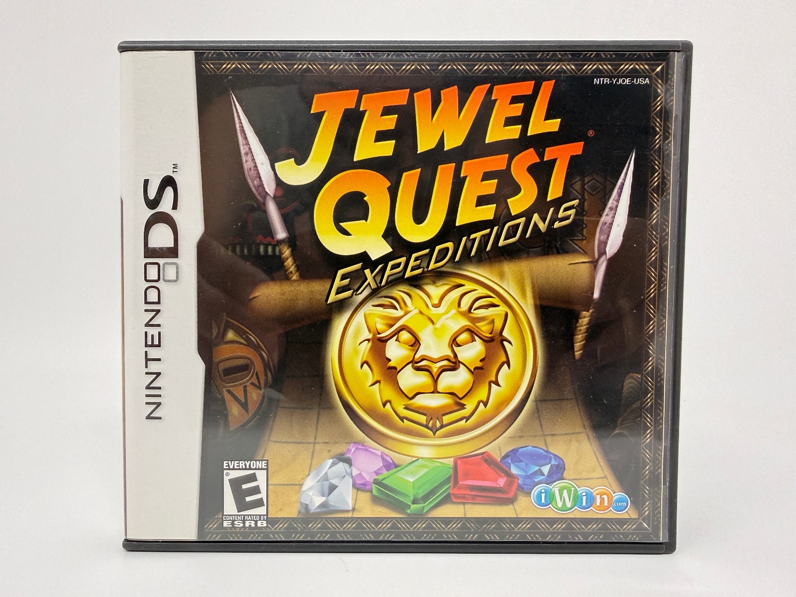 Jewel Quest Expeditions (Nintendo DS) *CASE & MANUAL ONLY - NO GAME*