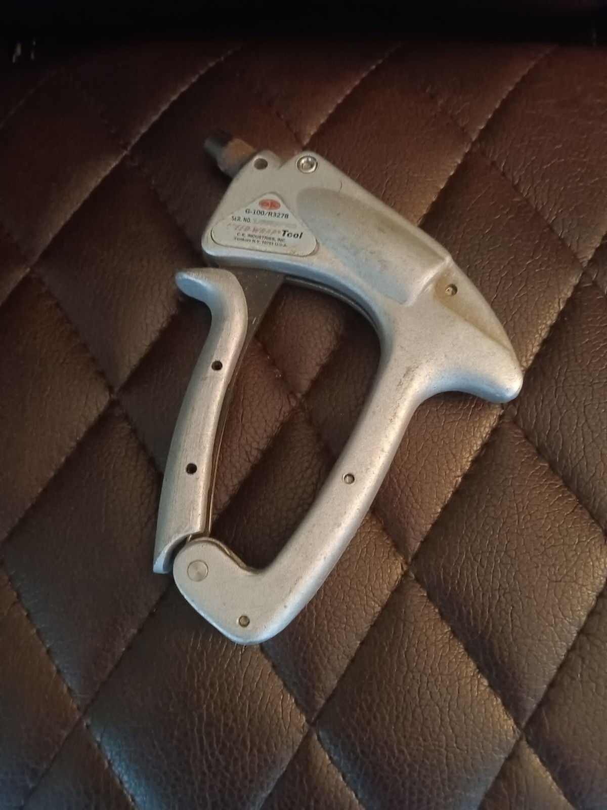 OK Industries G100 R-3278 Industrial Speed Wrap Wire Wrapping Hand Tool Gun