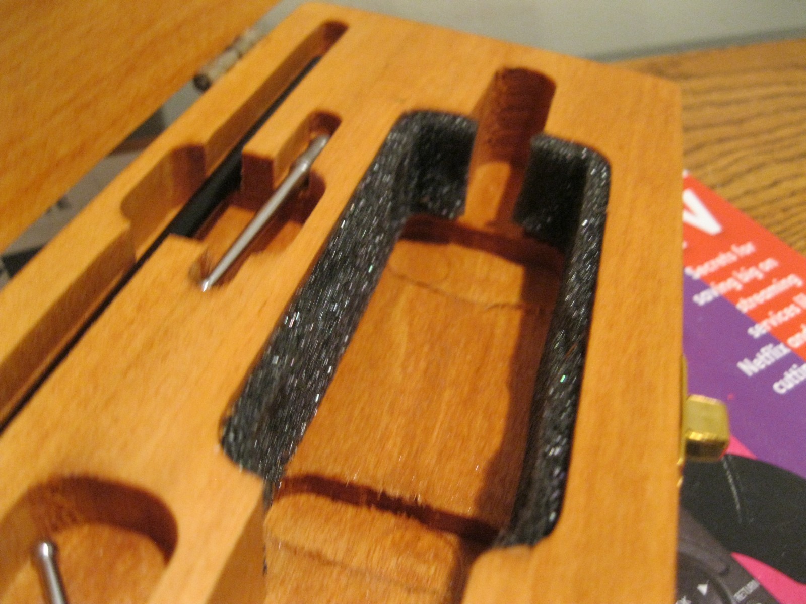 Blake Co-Ax indicator set with wood case .0005 Machinist Tools