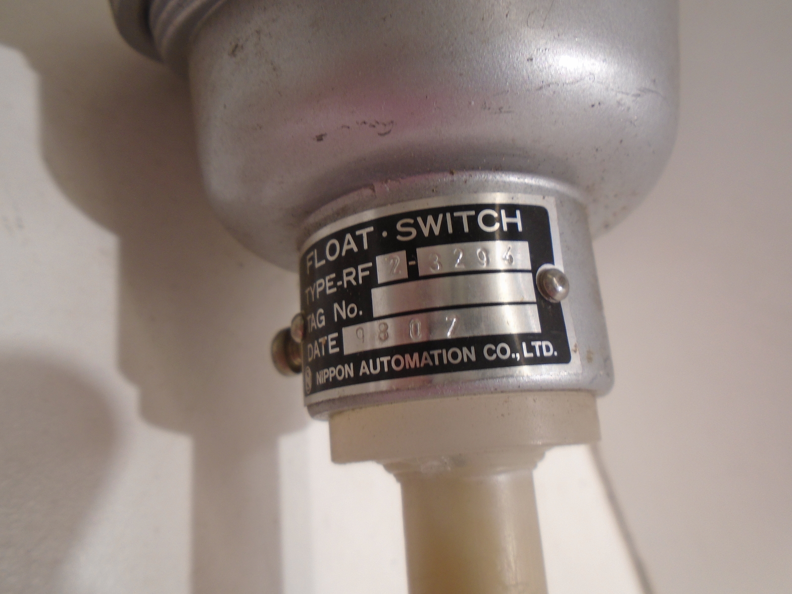NIPPON AUTOMATION RF2-3294 FLOAT SWITCH LEVEL SENSOR 39" PROBE