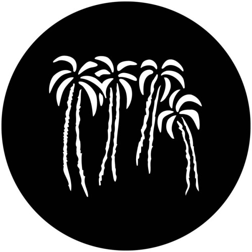 Gobo Projects 4 Palms palm tree Parties Weddings Theater Tropical luminair