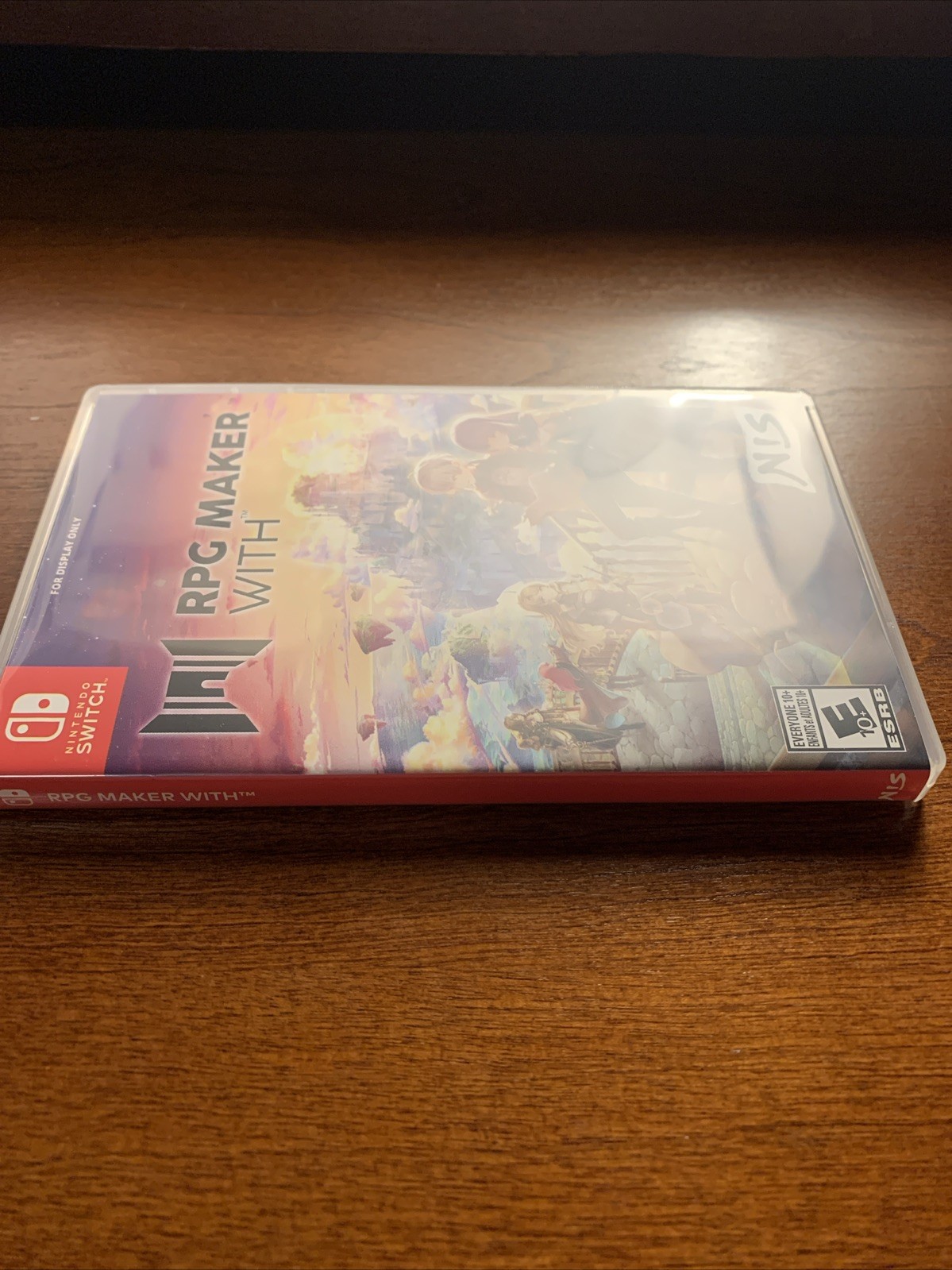 RPG Maker WITH - Nintendo Switch *For Display ONLY / Authentic / No Game / RARE