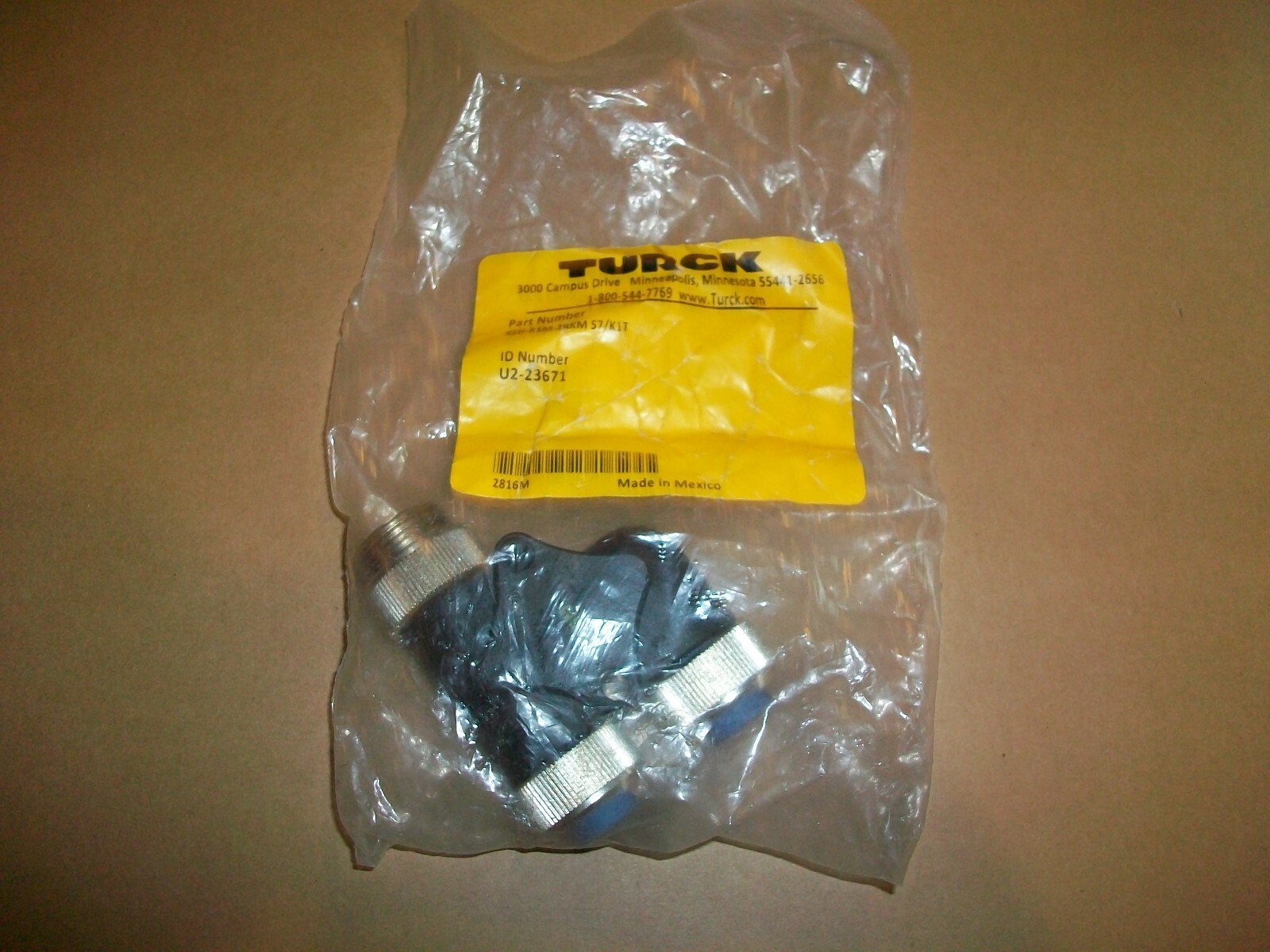 Turck Devicenet Network Tee   XSH-RSM-2RKM 57/K1T     5 POLE   NEW IN BAG