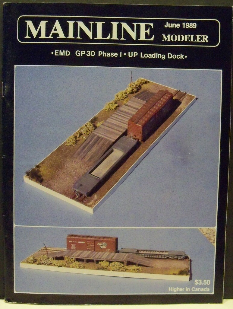 1989 Mainline Modeler Magazines