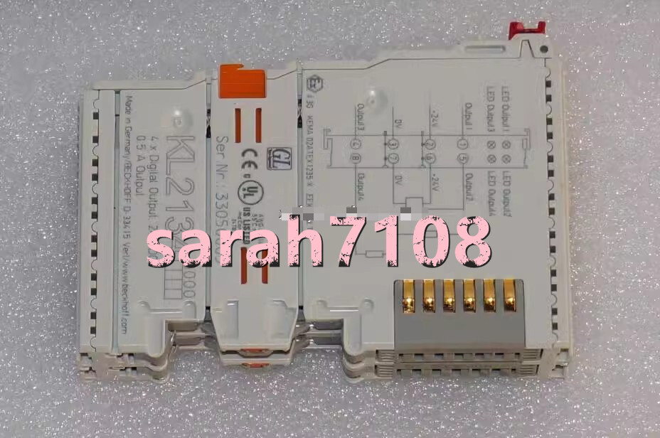 1PC USED BECKHOFF KL2134 via DHL or Fedex fast shipping