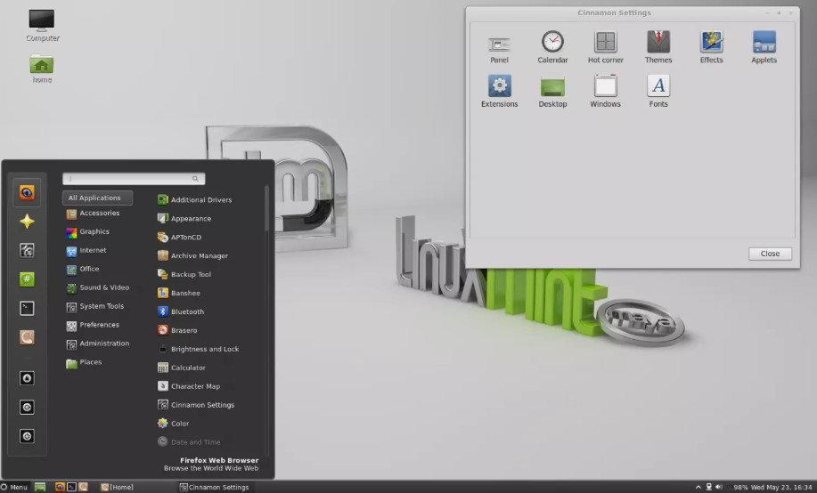 Linux Mint Q2 2025 Latest 22.3 ZENA Cinnamon 64bit Version BOOTABLE LIVE DVD