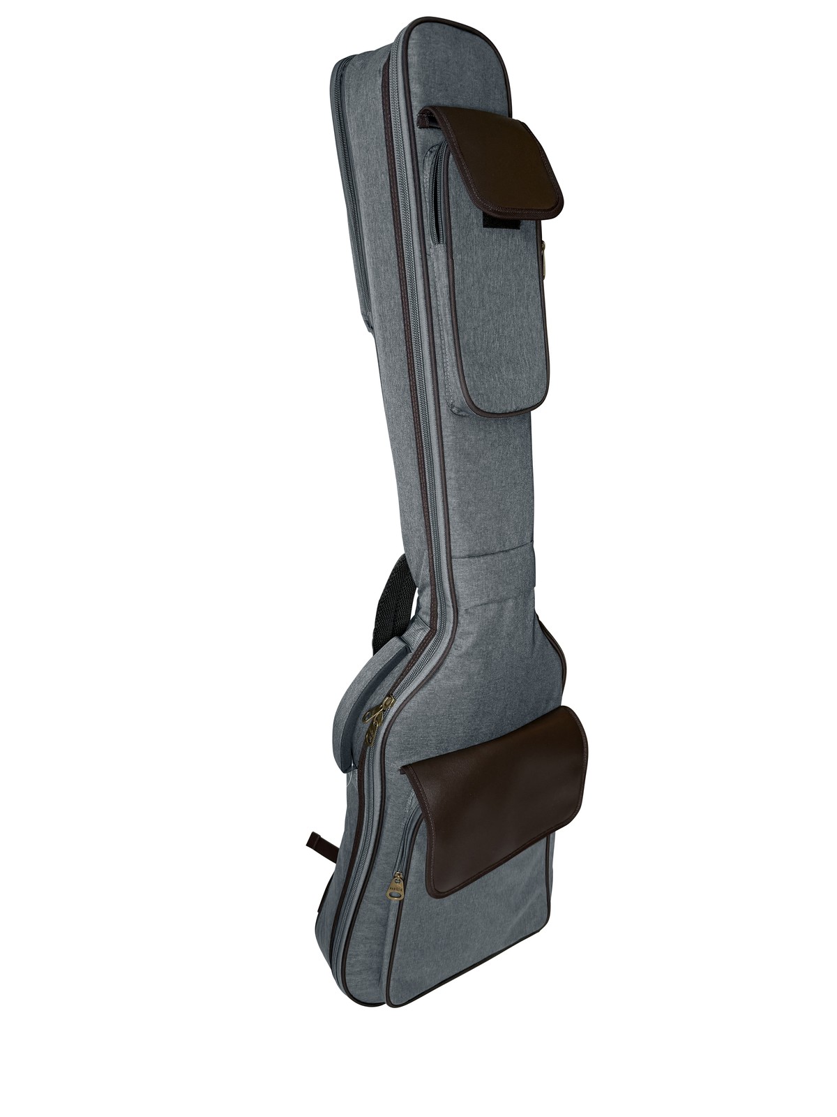 Barton GSP Messenger Bass Guitar Gig Bag, Fossil Gray