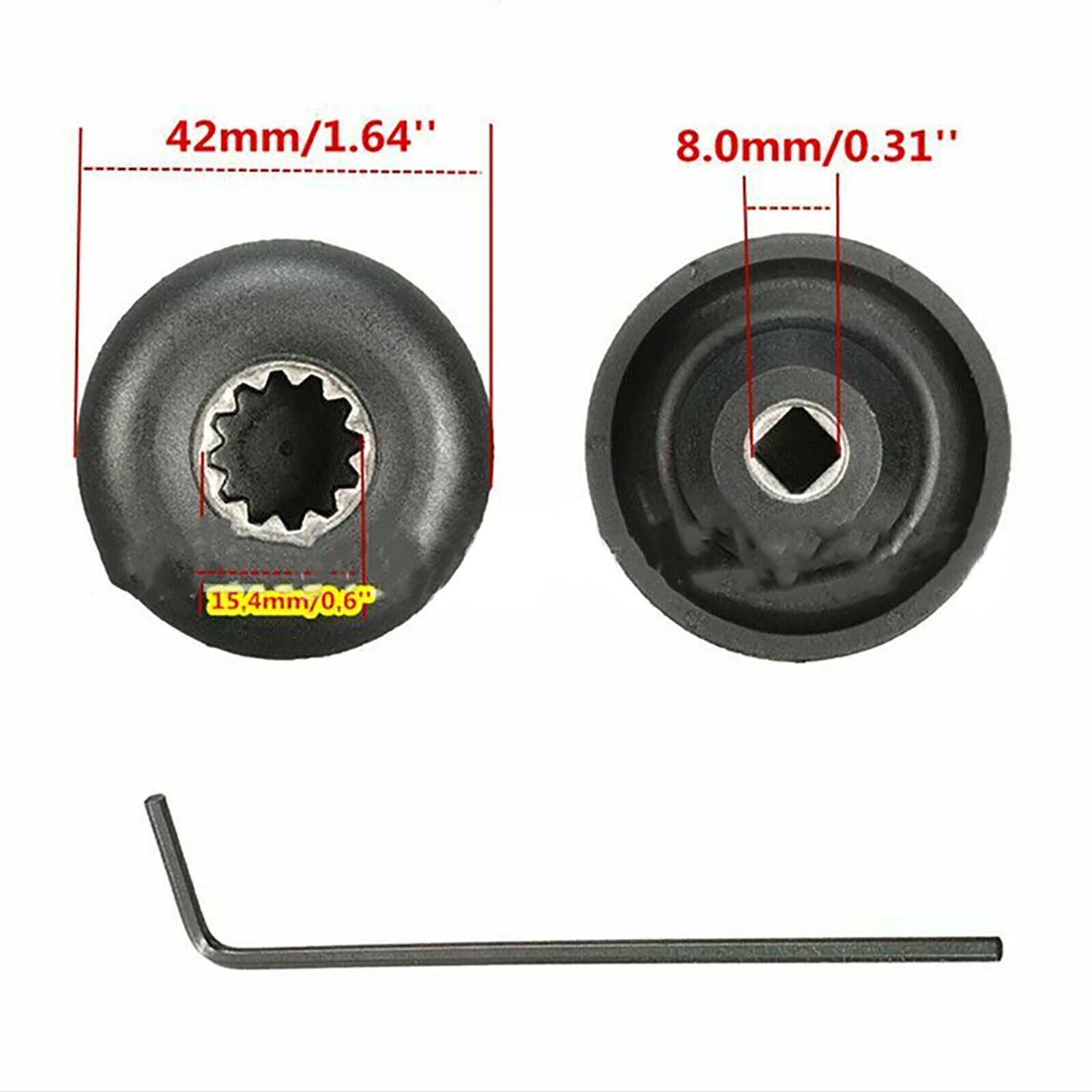 Drive Socket Mushroom Head Driving Wheel for Vitamix 5000 5200 Machine Juicer