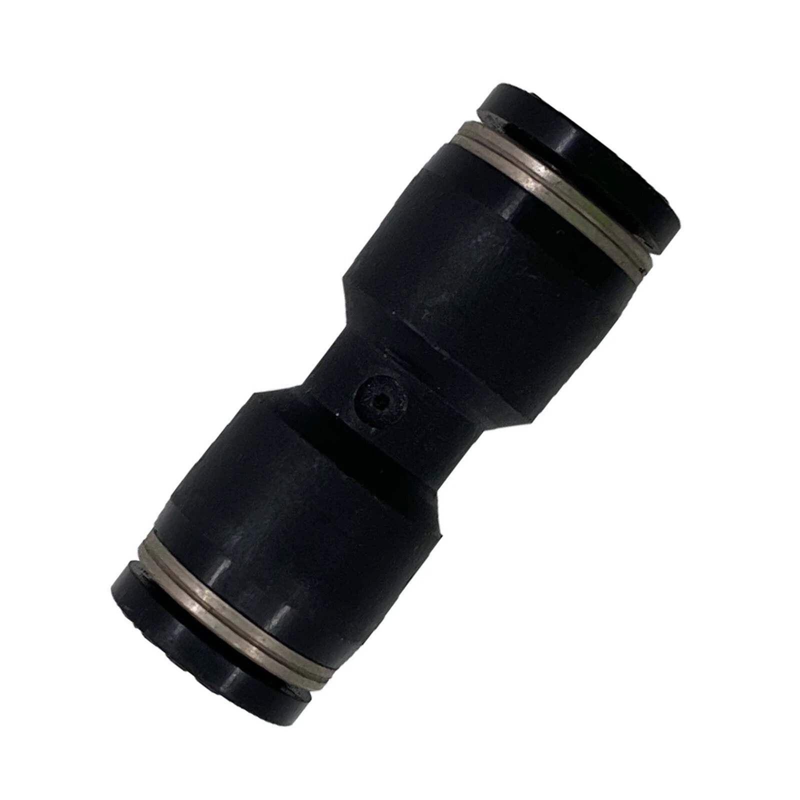 Pisco Pneumatic Fitting Tube Push-In PBT Resin 8mm (1/4") Black PU8