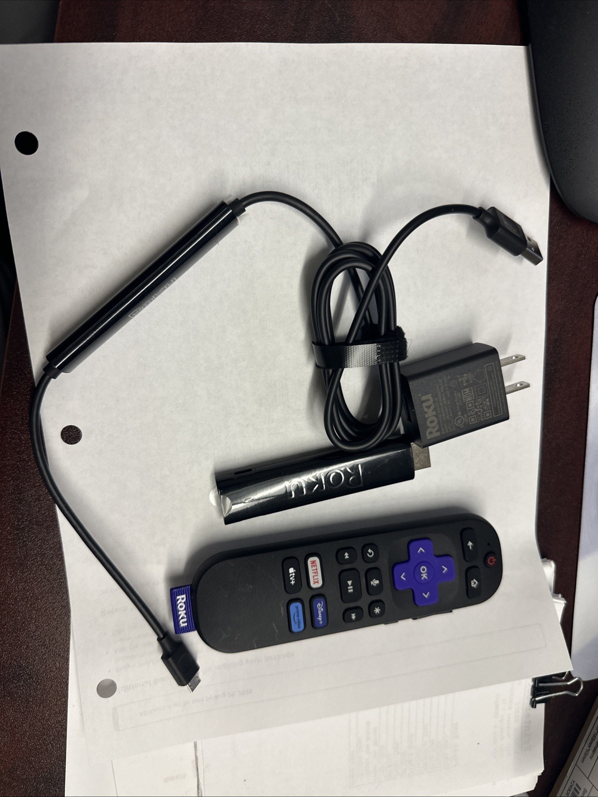 Roku Streaming Stick 4K+3820X2 w/ Remote