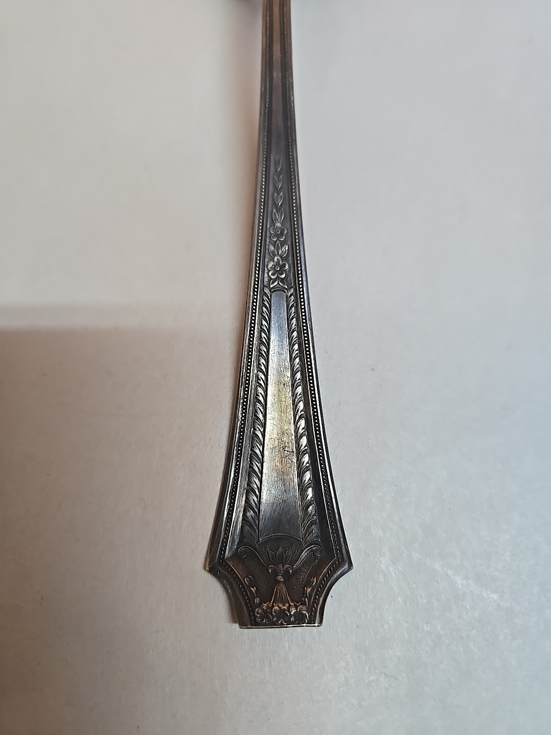 "Ajax" Silverplate 9" Serving Spoon