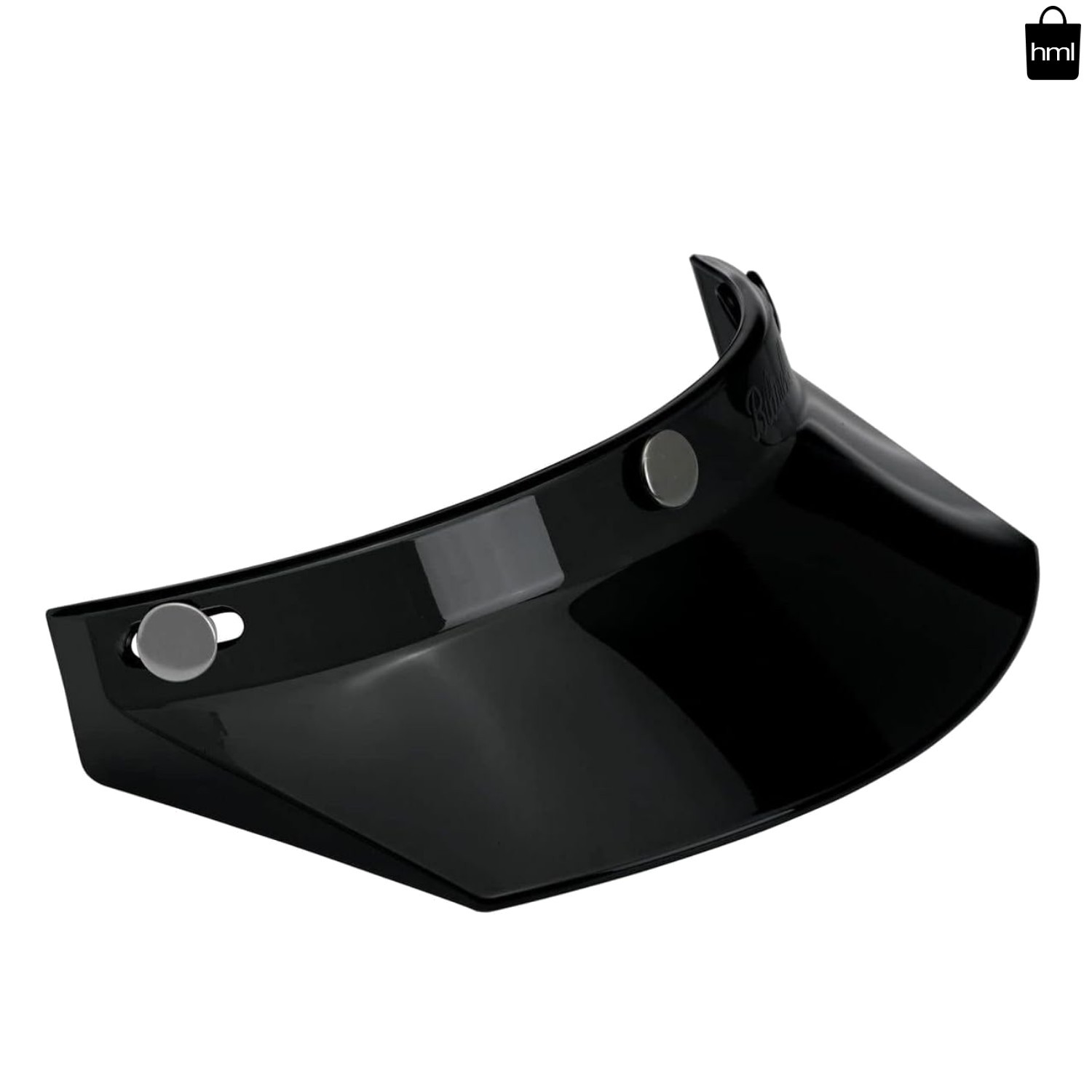 Helmet Visor 3 Snap Button Open Face Motorcycle Accessories Protective Cover