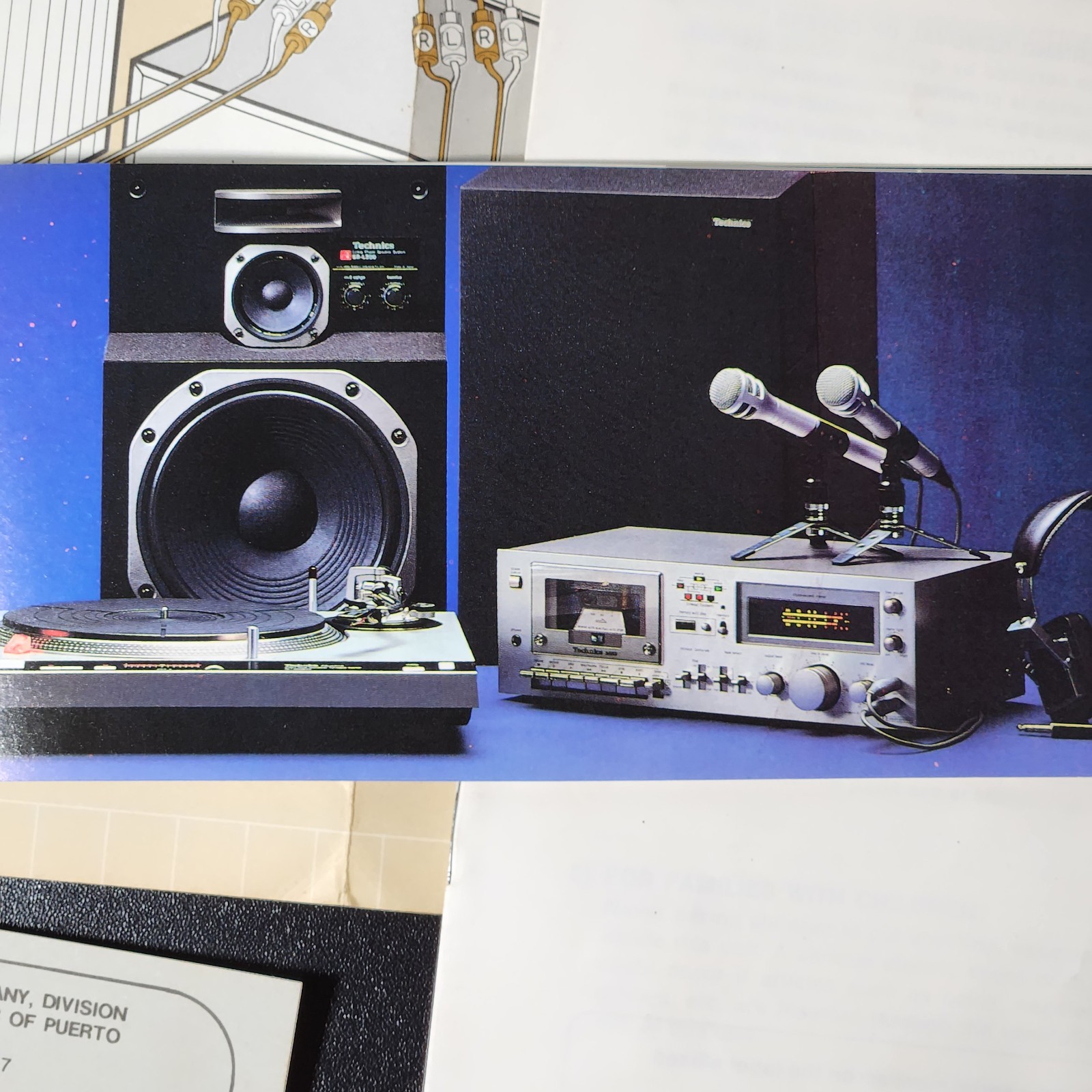 Technics By Panasonic SA 400 Receiver Operating Instructions + New Model Booklet