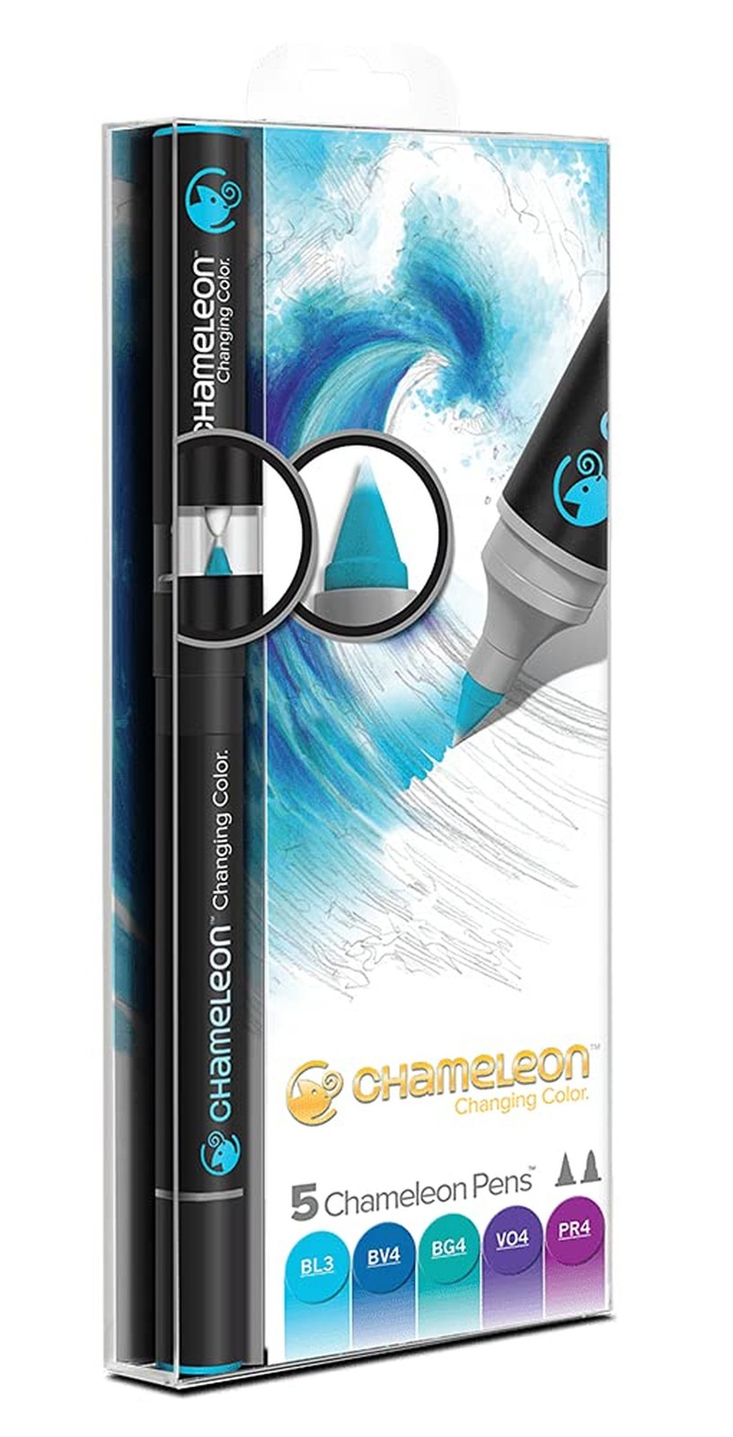 Chameleon Art Products, Chameleon 5-Pen, Cool Tones Set