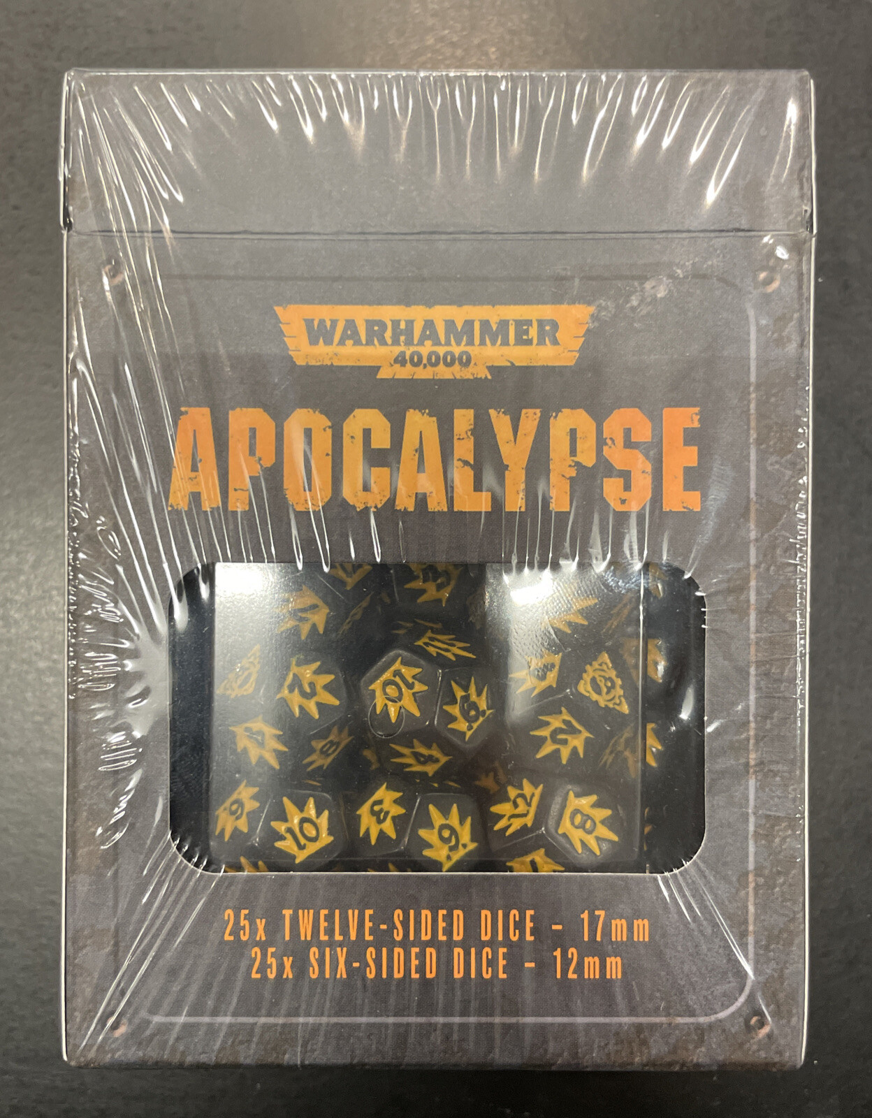 Warhammer 40,000 Apocalypse Dice Set Games Workshop Sealed