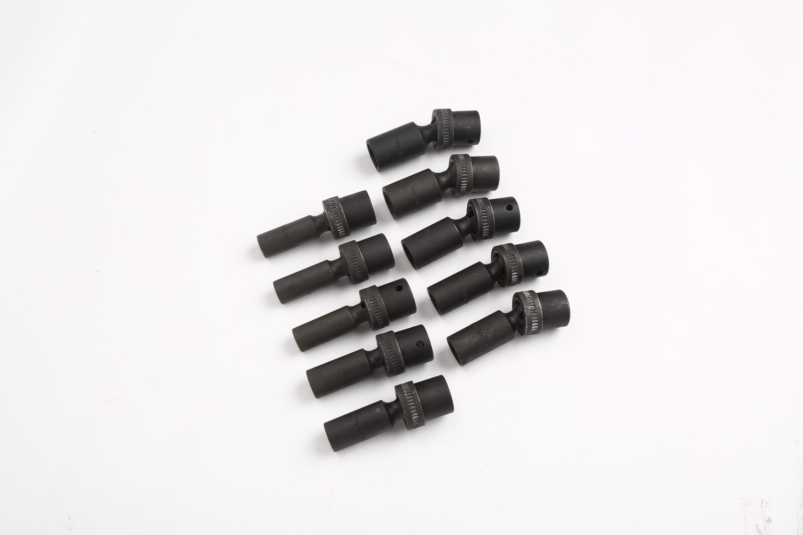 10 Pc 1/2 Inch Drive 6 Point Deep Universal Impact Socket Set Metric Size