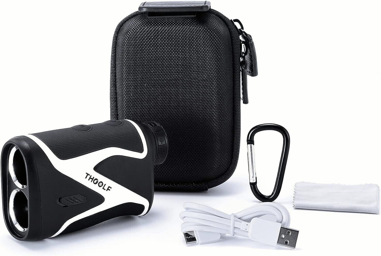 1300 Yard Golf Rangefinder with Slope,USB C Recharging Range Finder Golfing