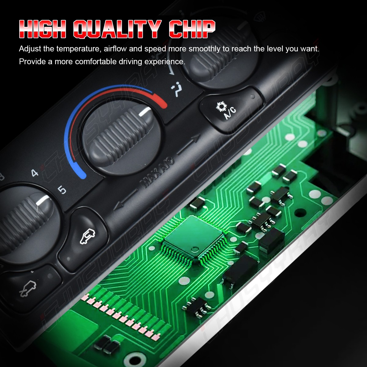 599-266 A/C Heater Climate Control Module Panel Switch For Chevrolet 15054697 US
